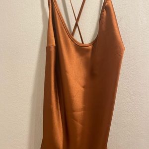 Petal and pup bronze dress